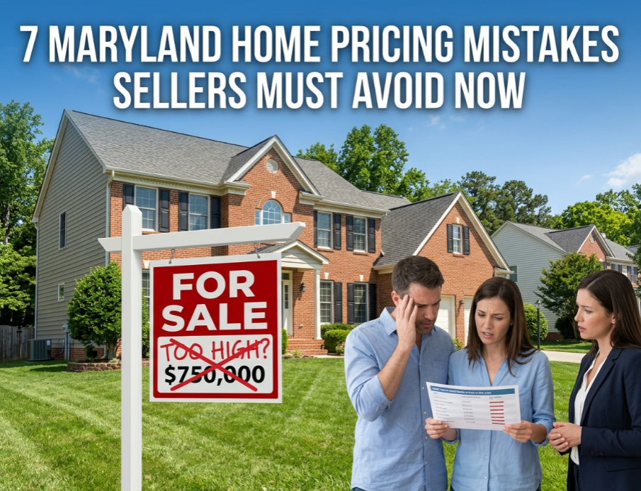 7 Maryland Home Pricing Mistakes Sellers Must Avoid Now