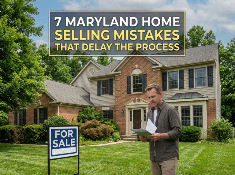 7 Maryland Home Selling Mistakes That Delay the Process