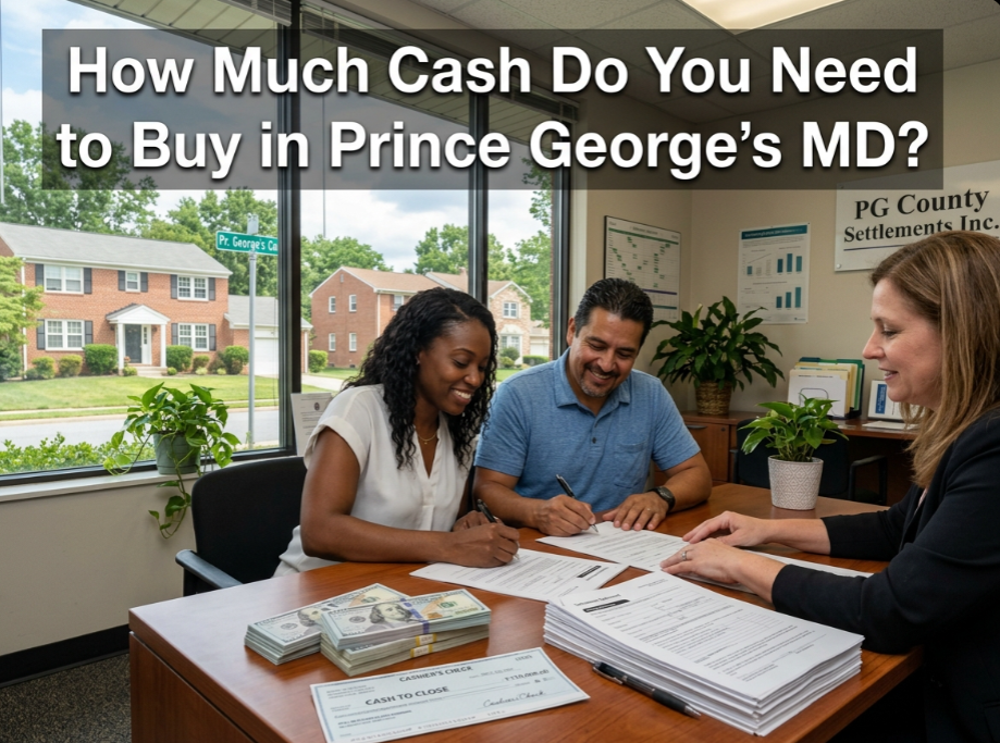How Much Cash Do You Need to Buy in Prince George’s MD