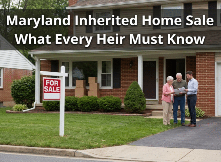 Maryland Inherited Home Sale What Every Heir Must Know