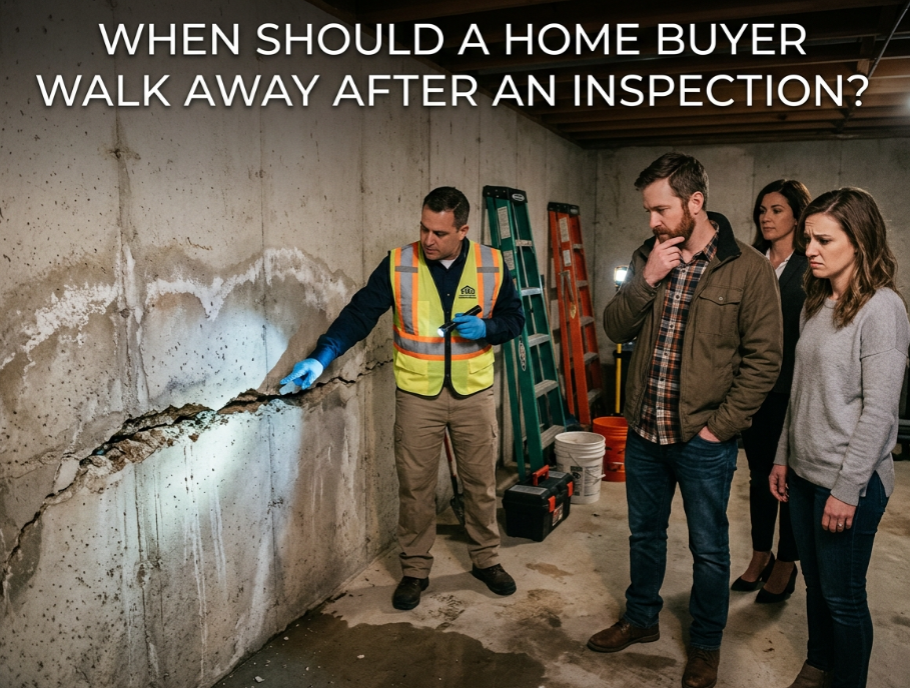 When Should a Home Buyer Walk Away After an Inspection