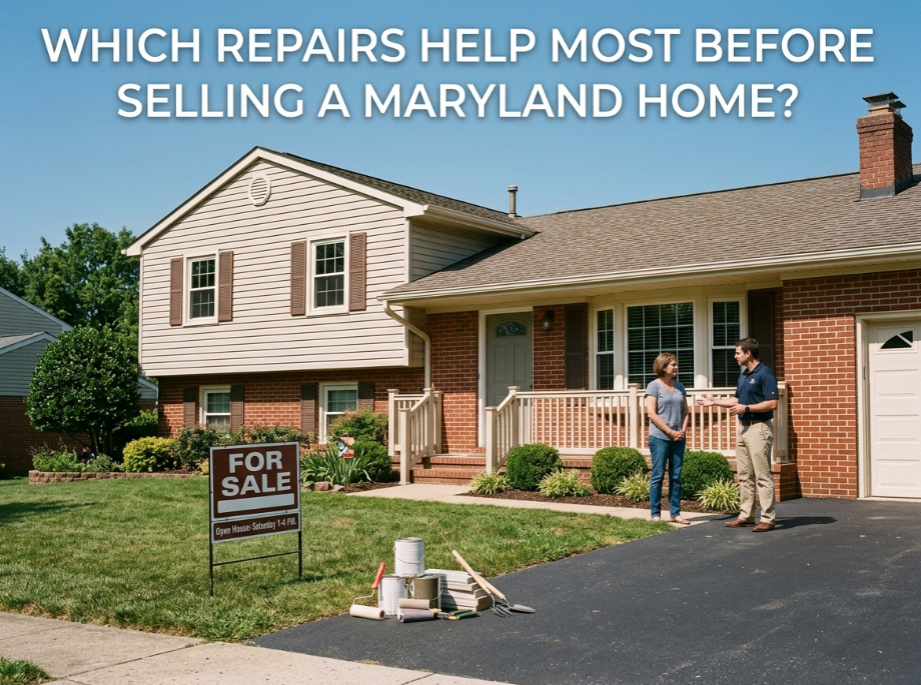 Which Repairs Help Most Before Selling a Maryland Home