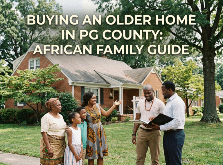 Buying an Older Home in PG County: African Family Guide