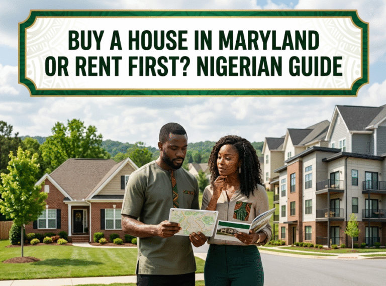 Buy a House in Maryland or Rent First Nigerian Guide
