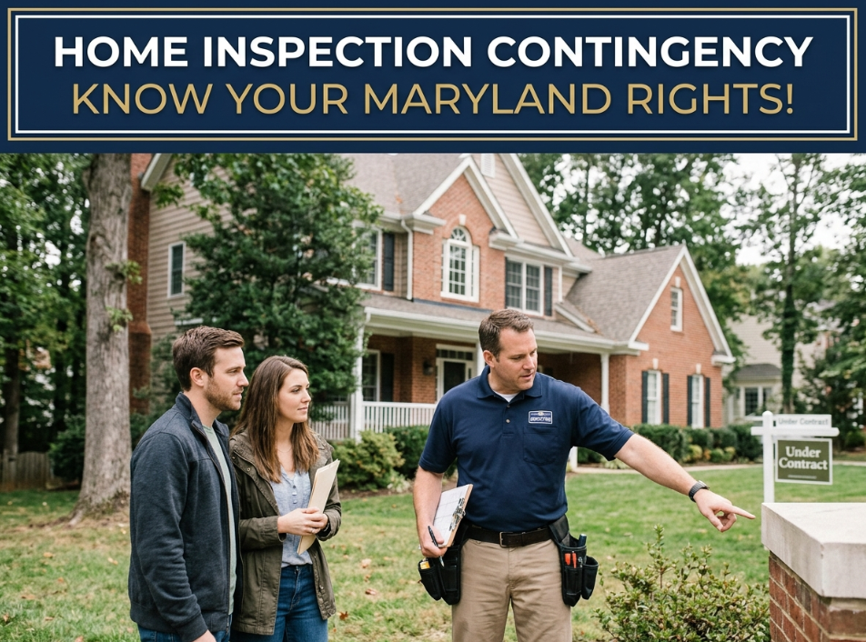 Home Inspection Contingency Know Your Maryland Rights!
