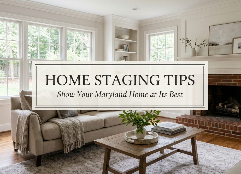 Home Staging Tips: Show Your Maryland Home at Its Best