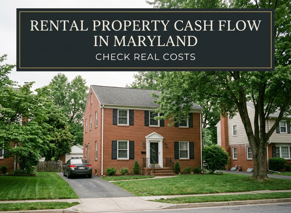 Rental Property Cash Flow in Maryland Check Real Costs