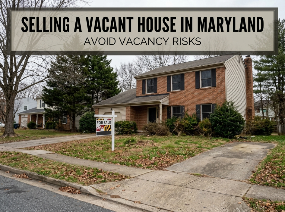 Selling a Vacant House in Maryland Avoid Vacancy Risks